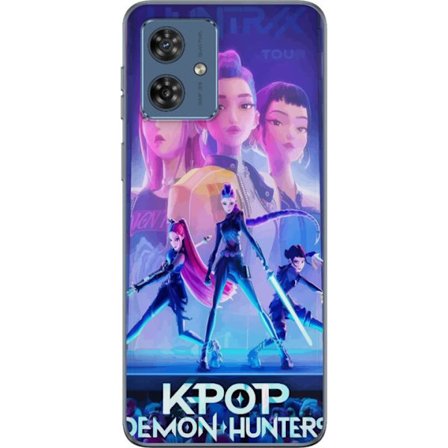 Kompatibelt Mobilskal till Motorola Motorola Moto G54 Trendiga KPop Demon Hunters docka figur