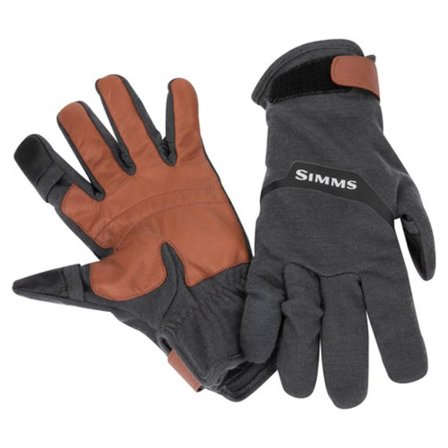 Simms LW Wool Tech Glove Carbon - XXL