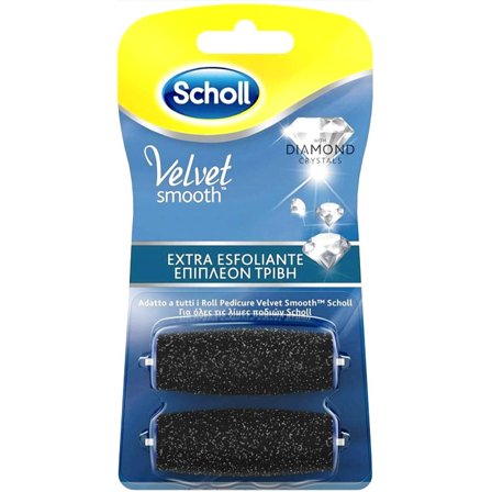 Scholl Velvet Smooth Ricariche Extra Esfolianti 2 Pezzi