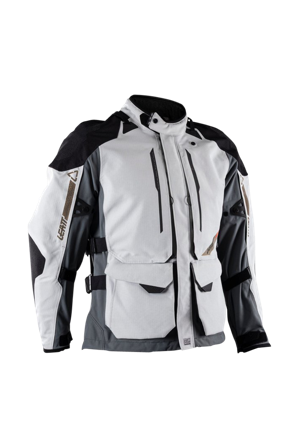 Motorradjacke Leatt ADV DriTour 5.5 Stahlgrau L