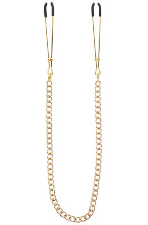 Taboom Klemmen mit Kette in Gold