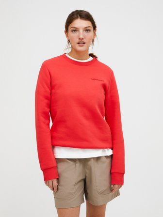 Peak Performance - Original Small Logo Crew Women