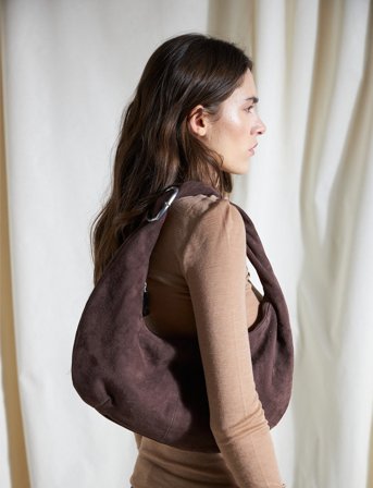 Becksöndergaard Suede Lona Small Bag - Brown - ONE SIZE