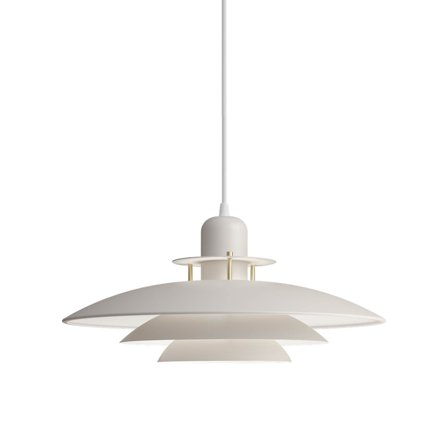 Belid - Taklampe Pendel Primus I Ø43 sand/mäss Sand