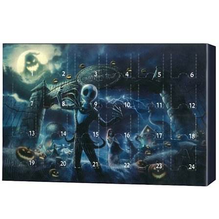 25-26 Gotisk skräck adventskalender blind box Halloween nedräkningskalender blind box