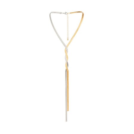 Snake Long Chain Dam Halsband C C