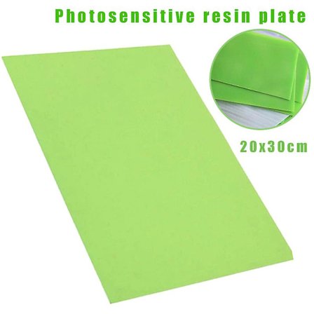 20x30cm hartsi leimasinteko DIY foto polymeeri levy kirjainpaino polymeeri (FMY)