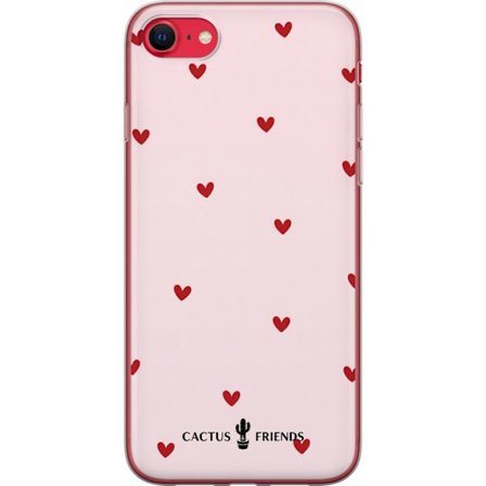 Kompatibelt Mobildeksel til Apple Apple iPhone 8 Cactus and Friends – HeartSprinkle