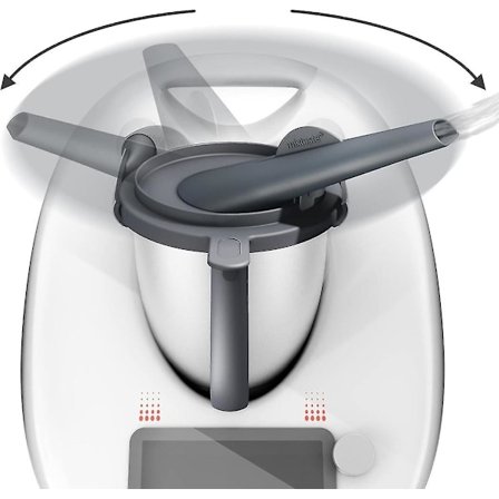 Dampavleder Kompatibel Med Thermomix Tm5, Tm6, Tm Friend, Med Beskyttet Overløpsbeskyttelse, Dampstyringsfeste, Tilbehør, Peis, F