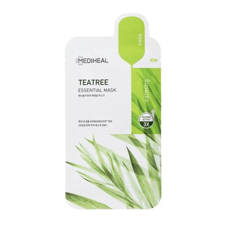 MEDIHEAL Maschere Viso Teatree Essential Mask 1pz - Maschera Purificante viso
