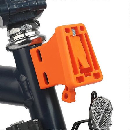 Rhinowalk SK709 Front Carrier Block Låsesæt til Brompton Cykel, Flerfarvet Orange
