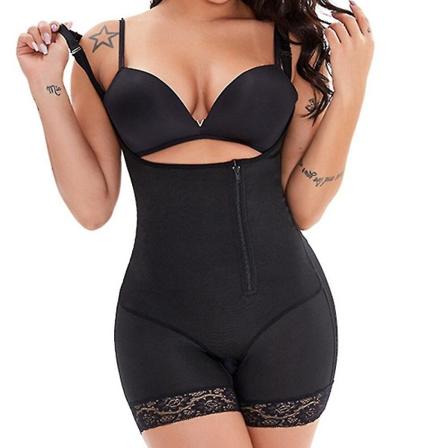 Fajas Colombianas Reductora Butt Lifter Magkontroll Body Shaper Waist trainer Korsett Shapewear Body Slimming Underkläder,svart XL