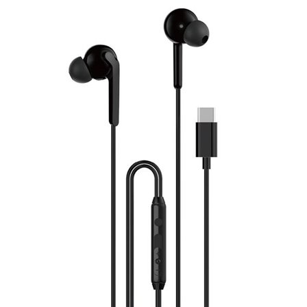 Dudao In-Ear Headset med USB-C-kontakt 1,2m - Svart