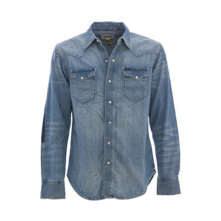 Polo Ralph Lauren Denim Shirts , Blauw , Heren , Maat: L