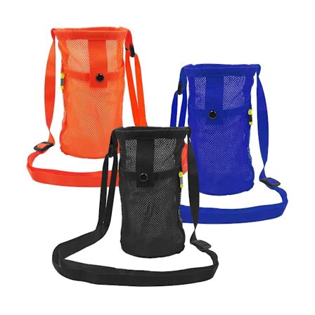 3 st Vattenflaskhållare, bärbar flaskväska Vattenflaskhållare med justerbar axelrem Vattenflaskfodral