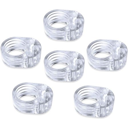 Ovipysäytin, 6 kpl silikonioven tasoituskumi, ovipysäytin, d