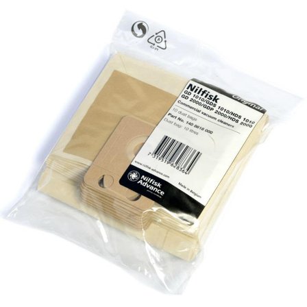 Nilfisk 1408618000 Dammsugarpåse 10-pack, Maskintillbehör