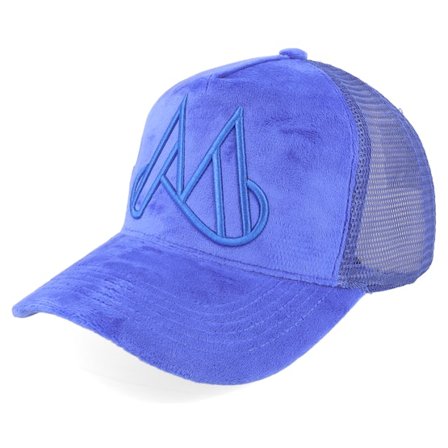 Maggiore - Blå trucker Keps - Unlimited M Logo Blue Trucker @ Hatstore