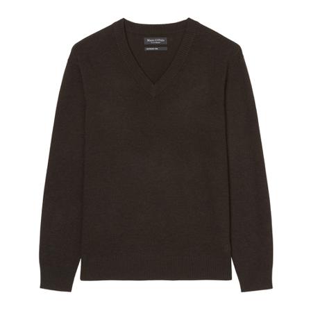 Marc O'Polo V-neck Knitwear , Bruin , Heren , Maat: S