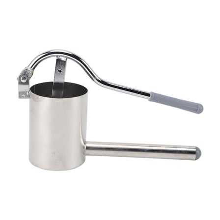 Manuell Nudelpressmaskin Hushåll Rostfritt Stål Multifunktionell Pastanudelpress 5mm