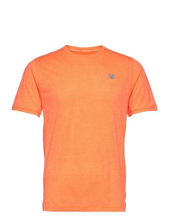 Impact Run Ss T-shirts Short-sleeved Oransje New Balance