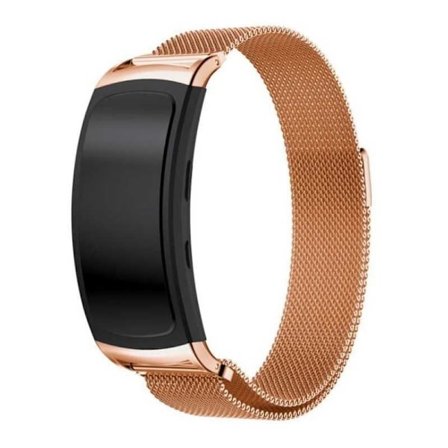 Samsung Galaxy Fit 2 Armband Milanesisk Loop Roséguld