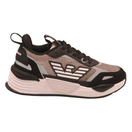 Emporio Armani Sneakers , Zwart , Dames , Maat: 38 EU