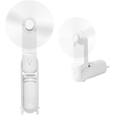 Portabel Fläkt, USB Fläkt Mini Fläkt Batteridriven Handfläkt, Skrivbordsfläkt Med Powerbank