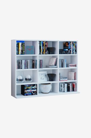 VCM - Samlingshylle Megosa L - Hvit - Hyller & oppbevaring - Fra Homeroom