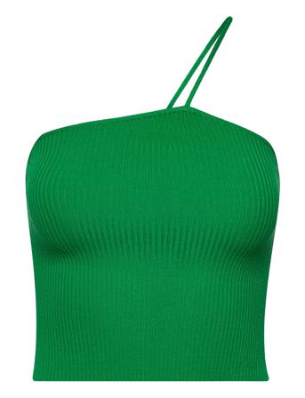 Strap Top Green Barbara Kristoffersen By Rosemunde