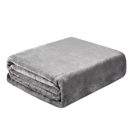 USB Elektrisk Varmeteppe Oppladbart Varmeteppe 5V Trådløst Varmesjal Teppe Utendørs Camping Grå