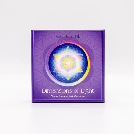 Dimensions Of Light - Deluxe Oracle Cards 9781922573414