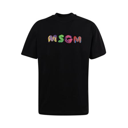 Msgm T-Shirts Sort, Herre