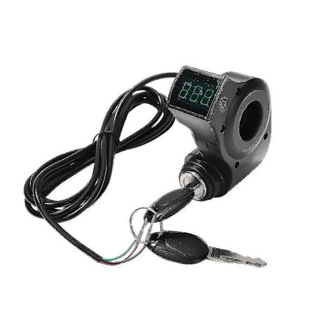 Tändningslås med nyckel för elscooter - Kompatibel med Kugoo M4 [DB]