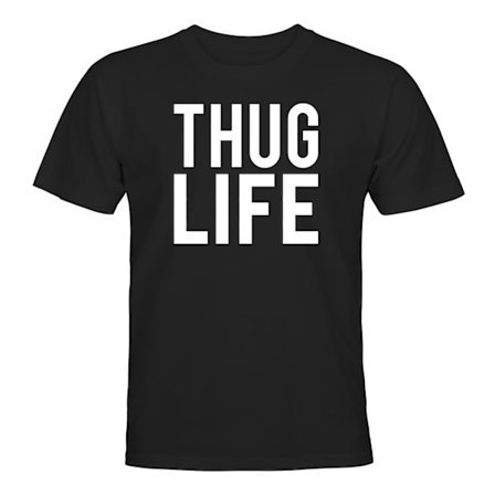Thug Life - T-SHIRT - HERR