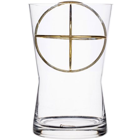 Born in sweden Sphere vas, medium, forgyldt | Inredning > Vaser & Krukor > Vas | Bagaren och Kocken