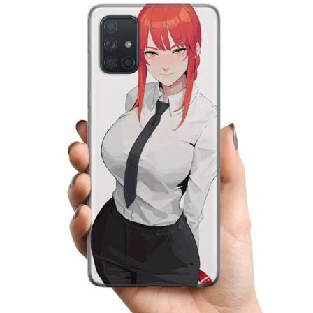 Samsung Galaxy A71 Tpu Mobilskal Makima Chainsaw Man