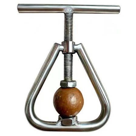 Nötknäppare Svart Valnöt Knäckare Rostfritt Stål Pekannöt Knäckare NB