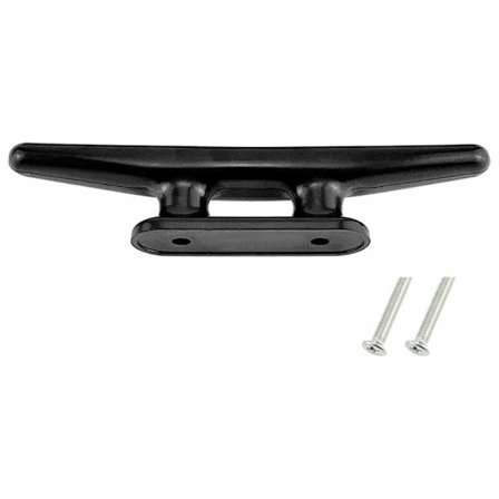 5 tommer sort fortøjningsklampe båd reb, MoreChioce båd klampe Mari