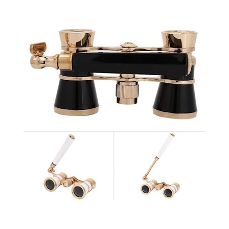 Opera Kiikarit 3X25 Kiikarit Teatterilasit Bak-7 Prismalla ja Hihnalla Aikuisille Lapsille Naisille Konsertti Teatteri Opera YEMAESRE