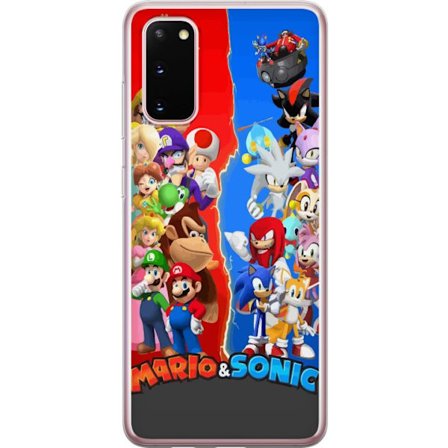 Kompatibelt Mobildeksel til Samsung Galaxy S20 Super Mario