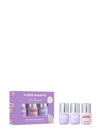 Le Mini Macaron Les Minis, Mini Gel Polish Trio Petit Bouquet - Multi/patterned - 15 ml