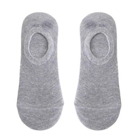 1 par usynlige sokker, hurtigtørrende, skridsikre, åndbare, komfortable, lavt skåret, tynde, med lav kant, damesokker til studerende