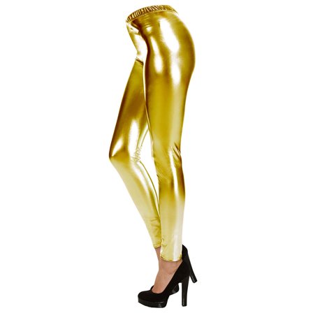 Leggingsit Kulta Metallic