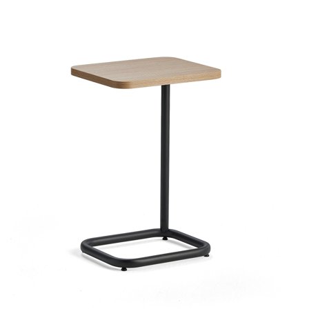 Laptoptisch STANDBY, 425x350x647 mm, schwarz/Eiche