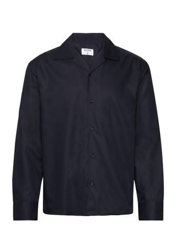 Resort Shirt Skjorte Uformell Marineblå Filippa K*Betinget Tilbud