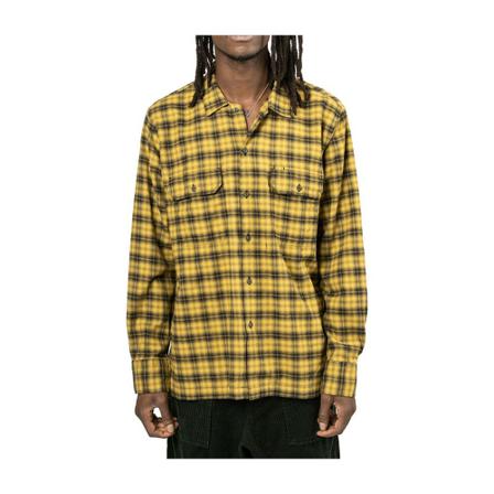 Universal Works shirt Gul, Herre Skjorter, Størrelse: M