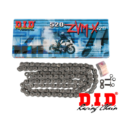 D.I.D 520 ZVM-X Chain X-ring – Search by bike - Triumph Bonneville T100 Black 2018-2021