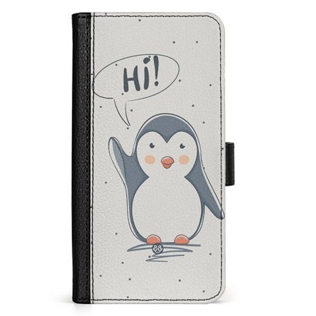 Bjornberry iPhone 15 Pro Fodral - Söt Pingvin