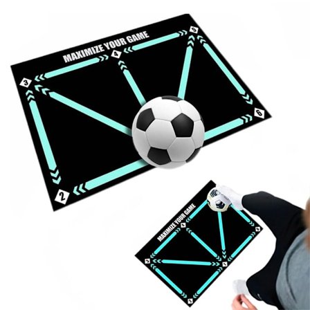 Jalkapallotreenausmatto – Harjoittelu ja Tekniikka 60×90 cm